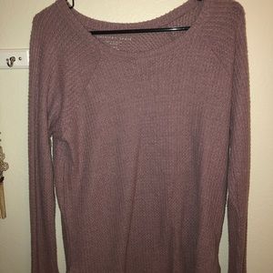 American Eagle Soft and Sexy Waffle Shirt